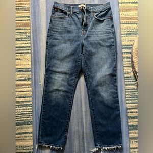 Madewell Indigo Denim Jeans
